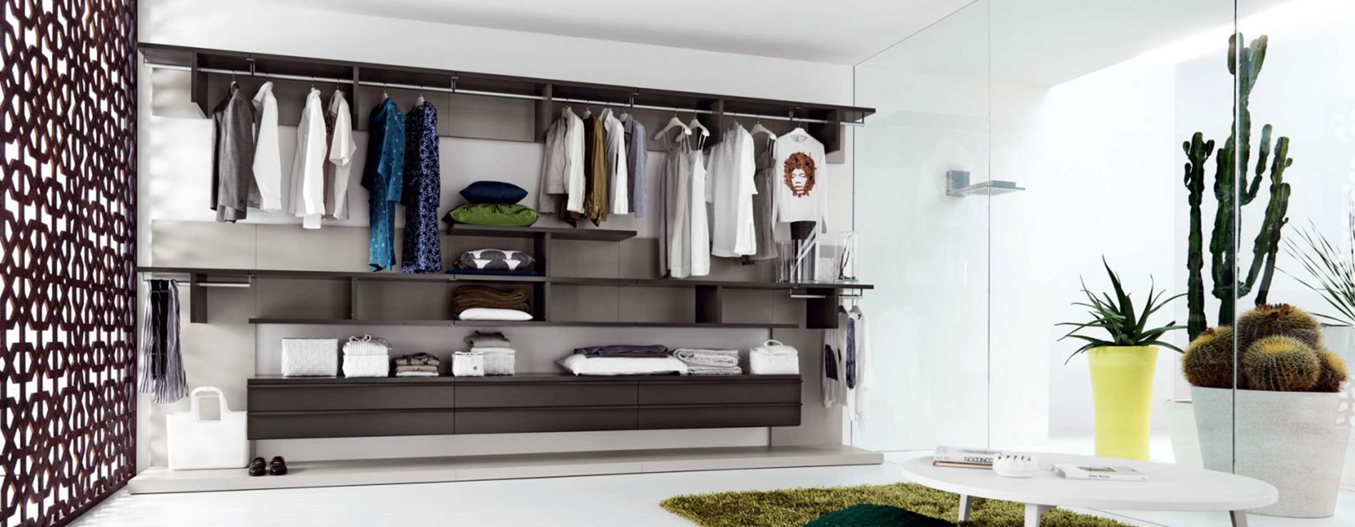 Idee parete testata lettoidee letto queen : idee arredamento ...