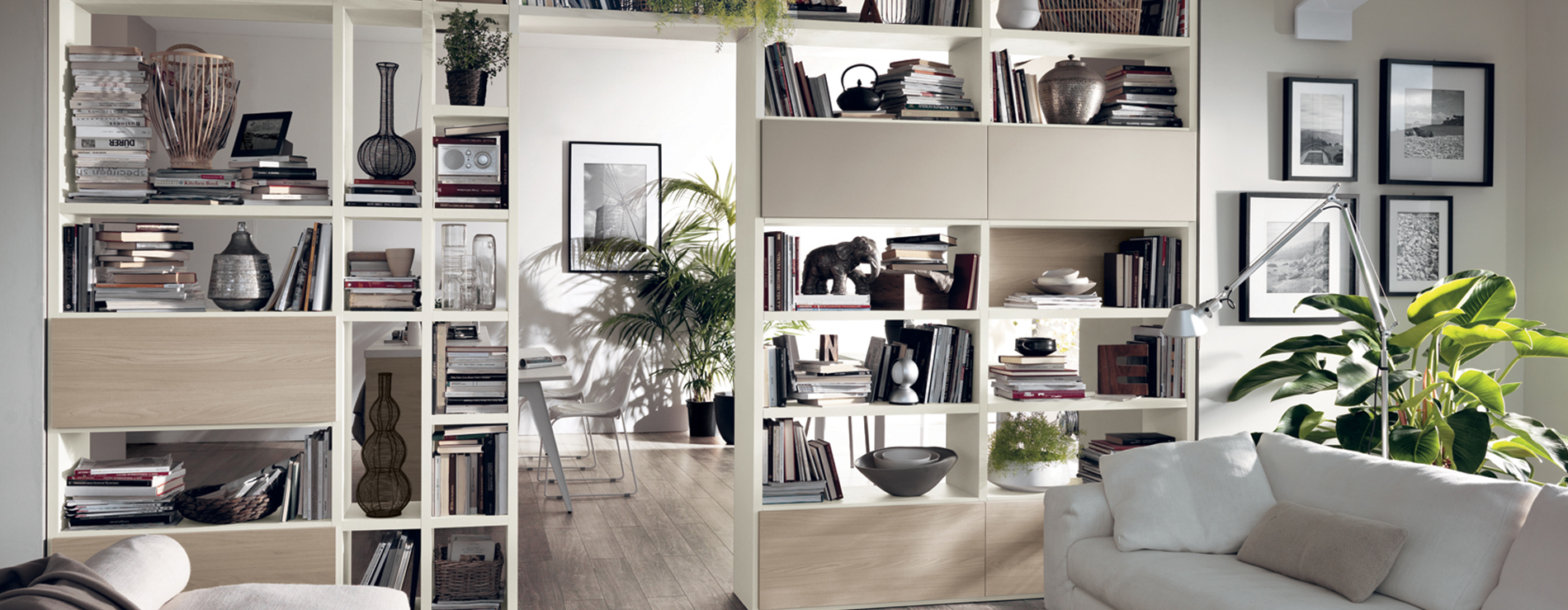 Soggiorni scavolini per arredare un perfetto open space