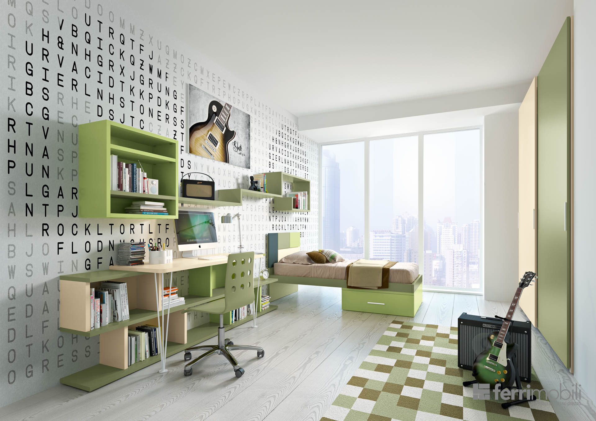 Camerette tradizionali letti e arredamento bambini centro ... Camerette design ragazzi