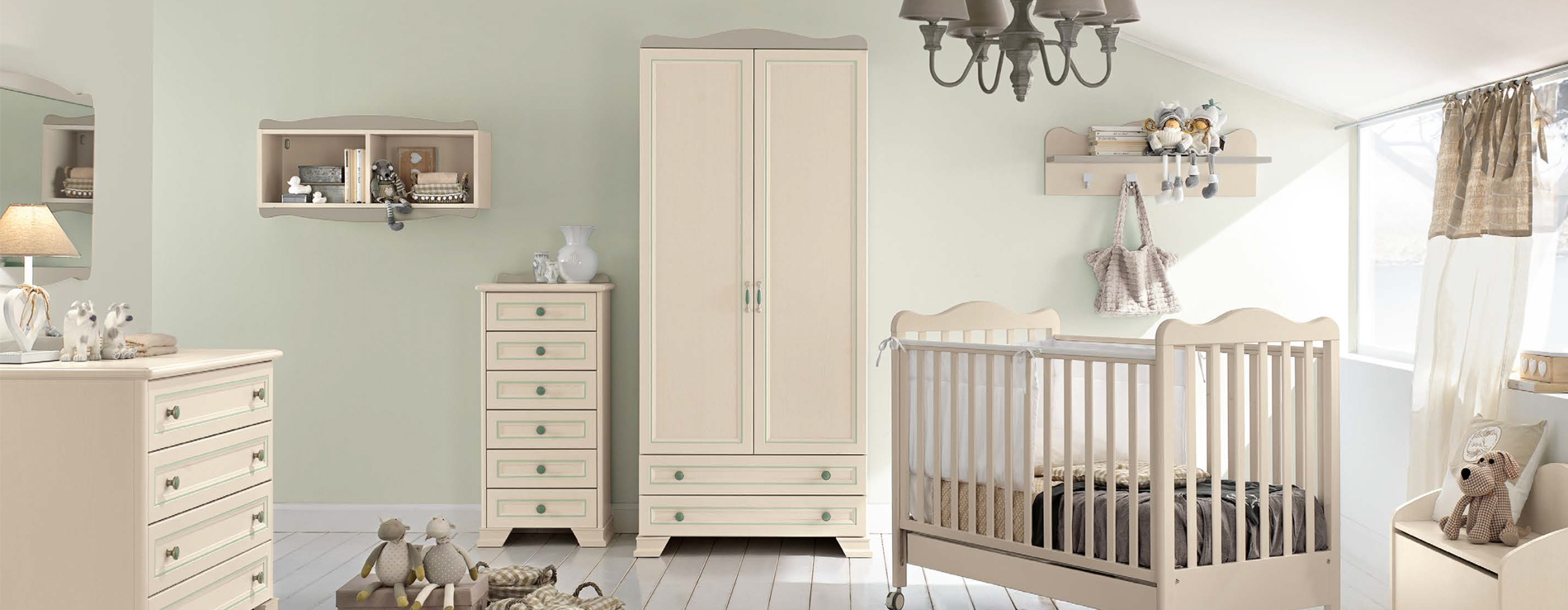 Culle e fasciatoi per la cameretta del vostro bambino centro mobili Colori cameretta neonato