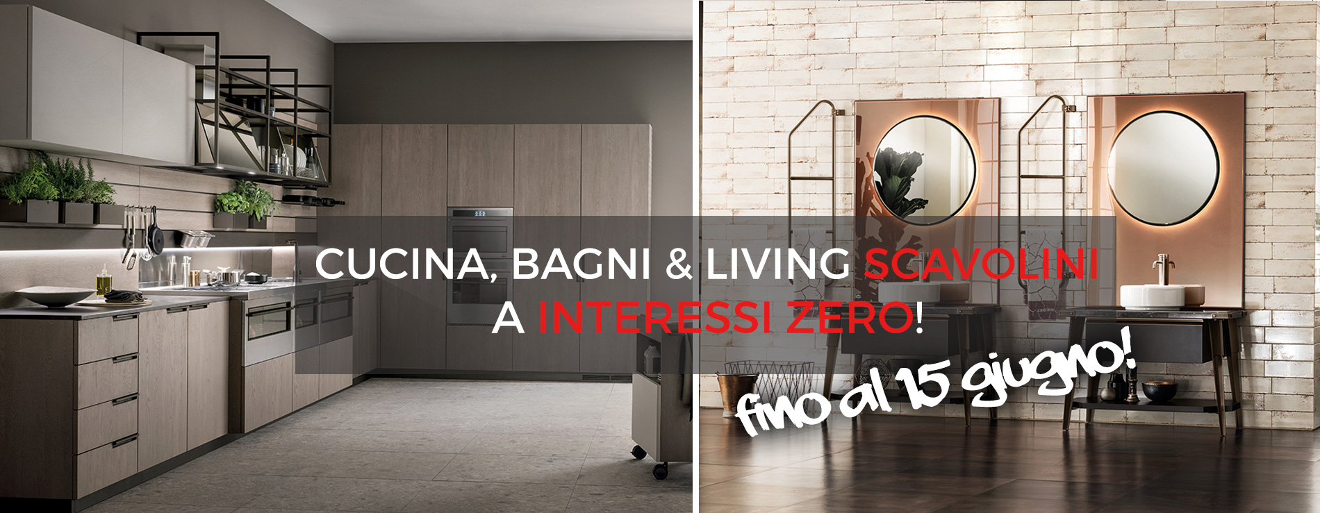 Bagno, living e cucina Scavolini a interessi 0! scavolini interessi 0
