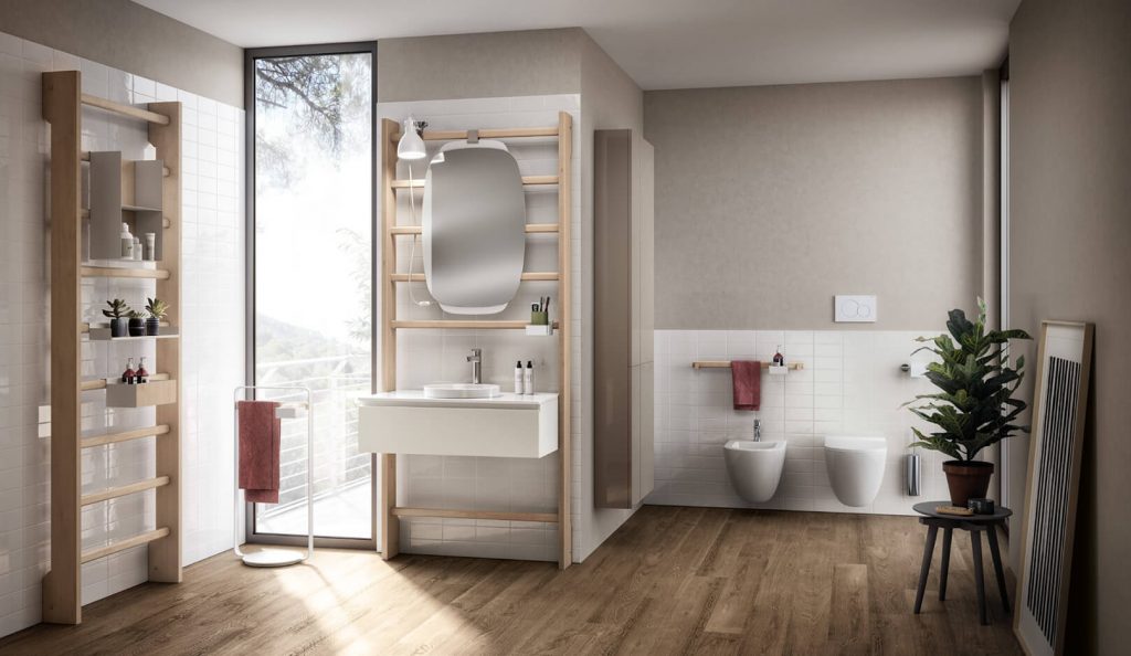 Bagno chiaro Gym Space Scavolini