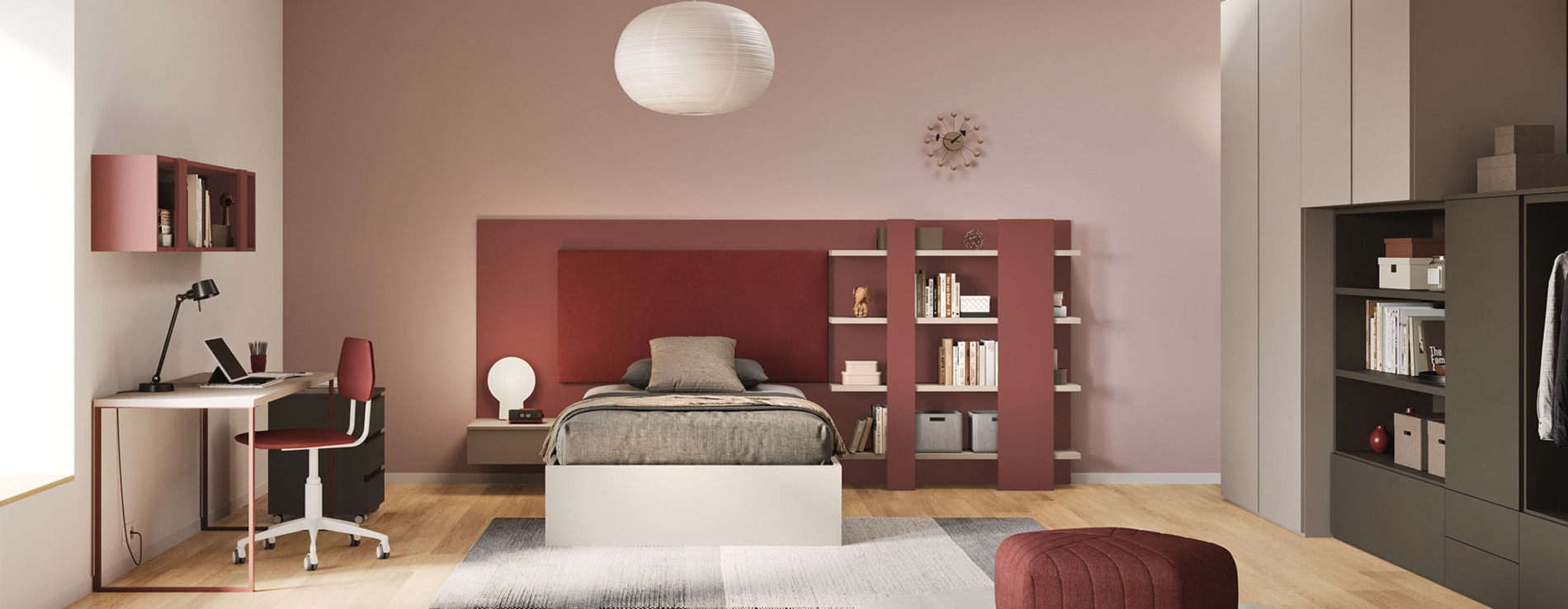 Cameretta con letto contenitore | Mistral