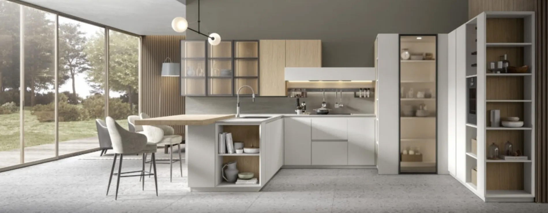 cucina eclettica scandola