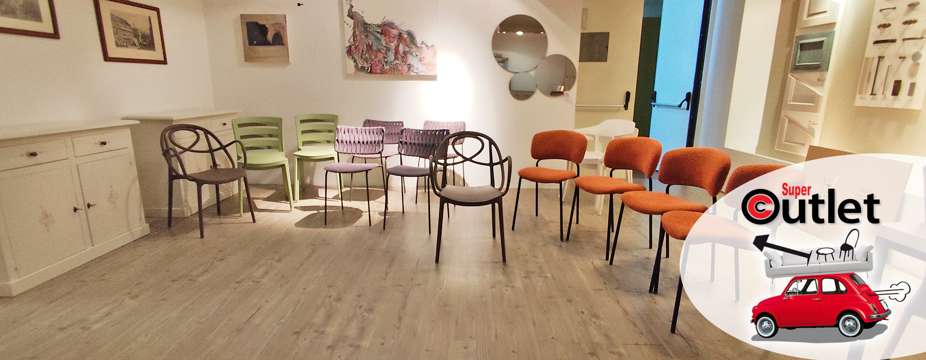 Sedie e sgabelli in promozione