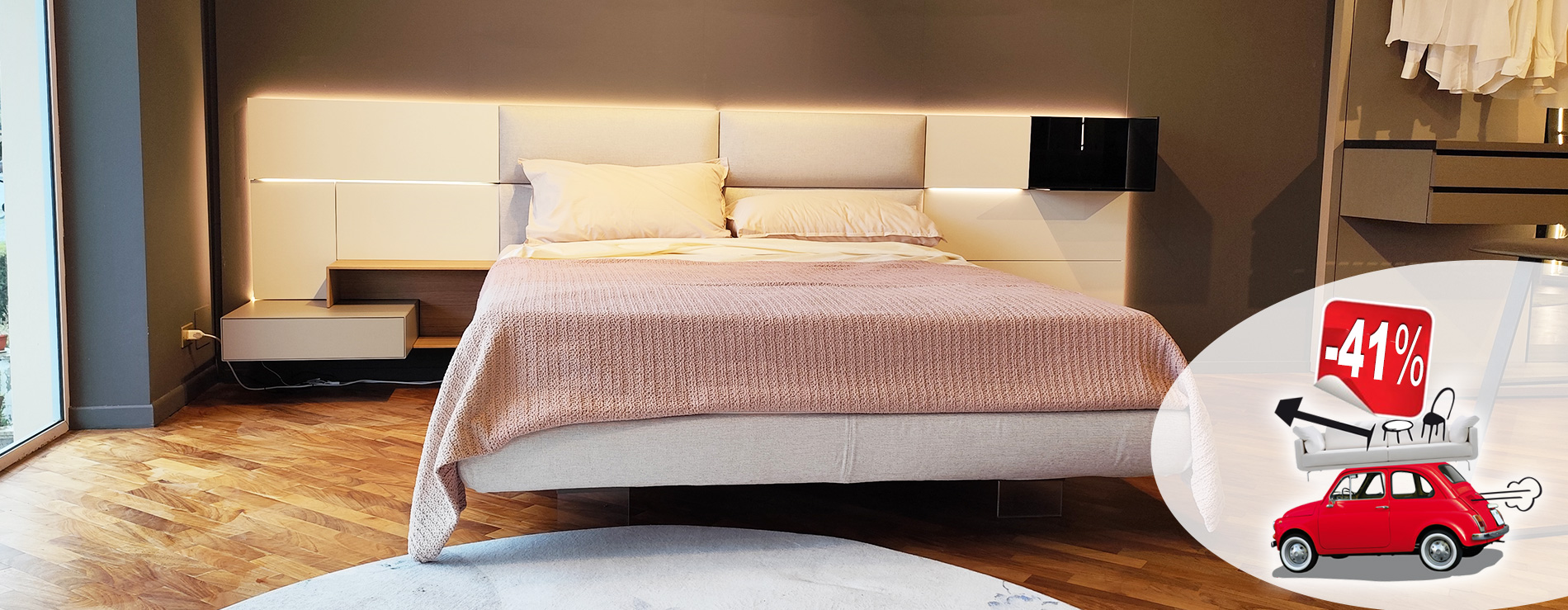 Letto Matrimoniale San Giacomo in promozione