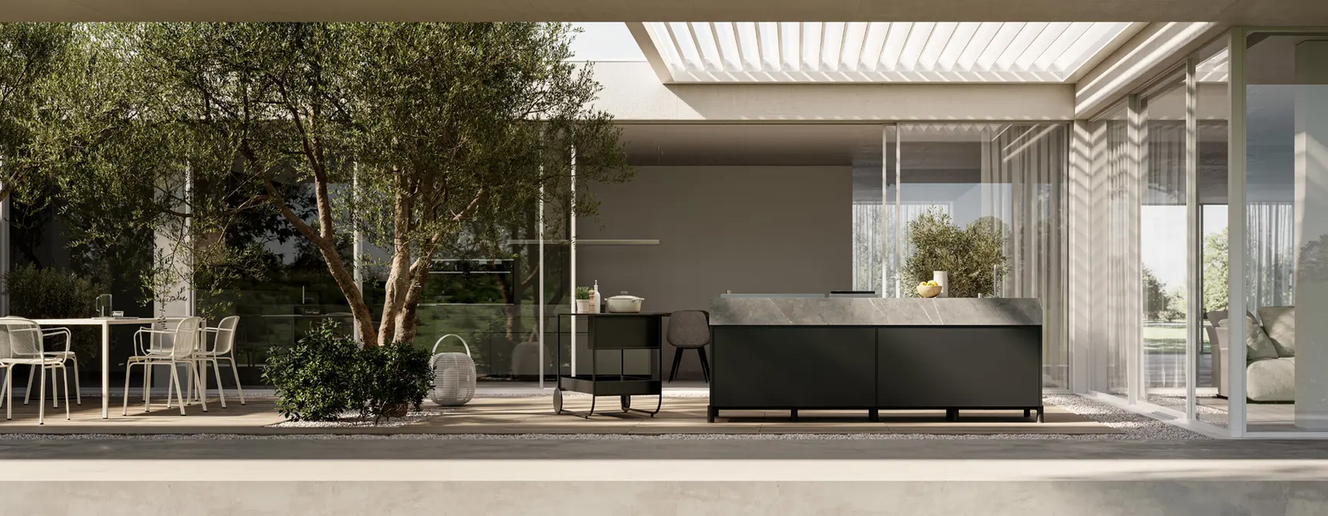 Cucina da esterno ecosostenibile | Arredo3
