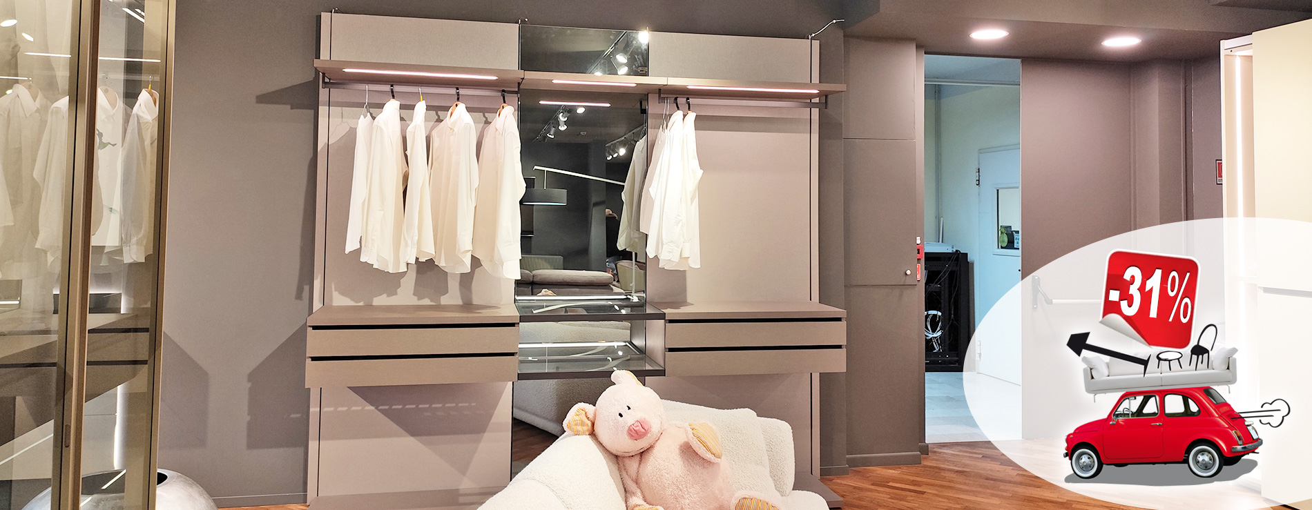 cabina armadio promozione