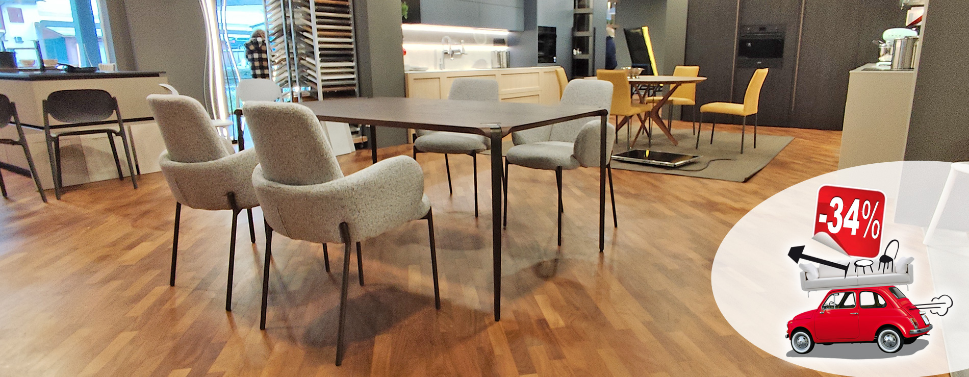 tavolo altacorte con sedie in promozione